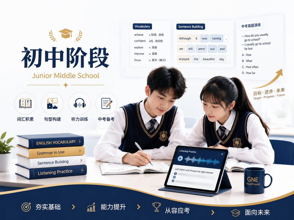 初中阶段英语学习
