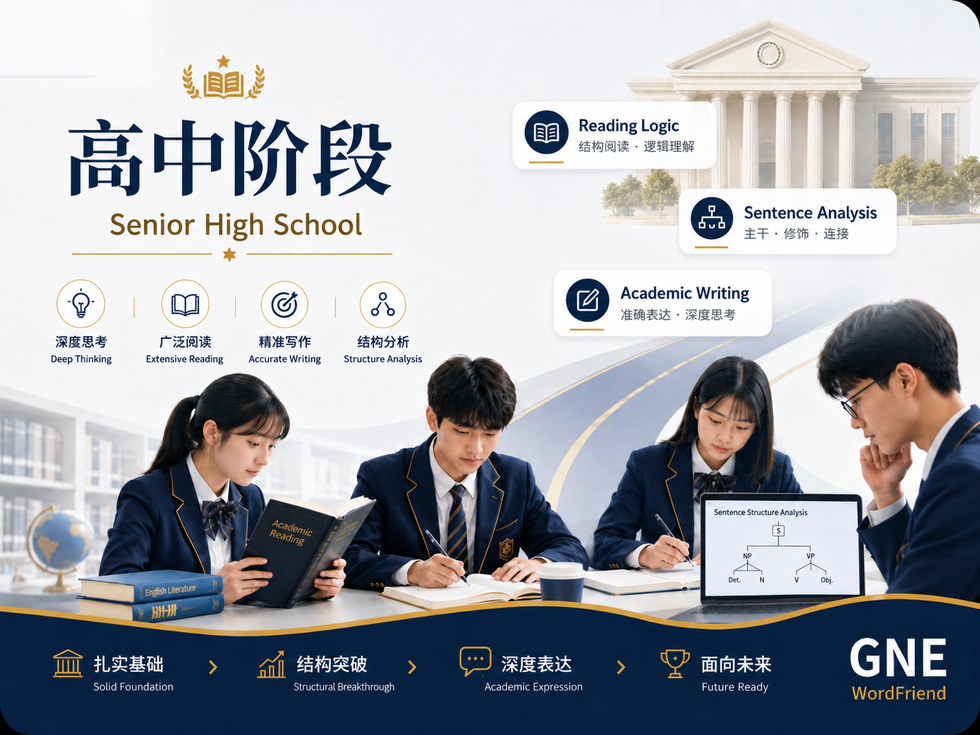 高中阶段英语学习